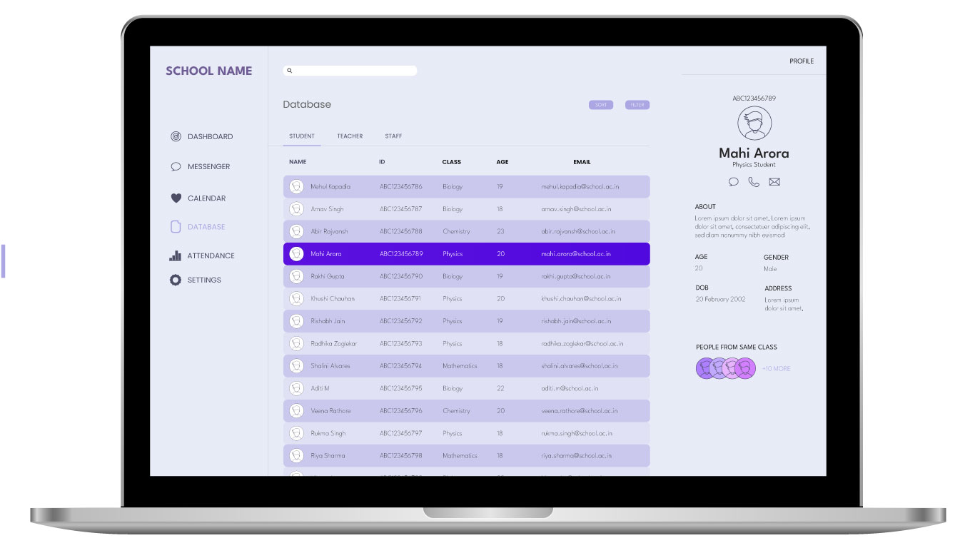 draggital-student-information-system